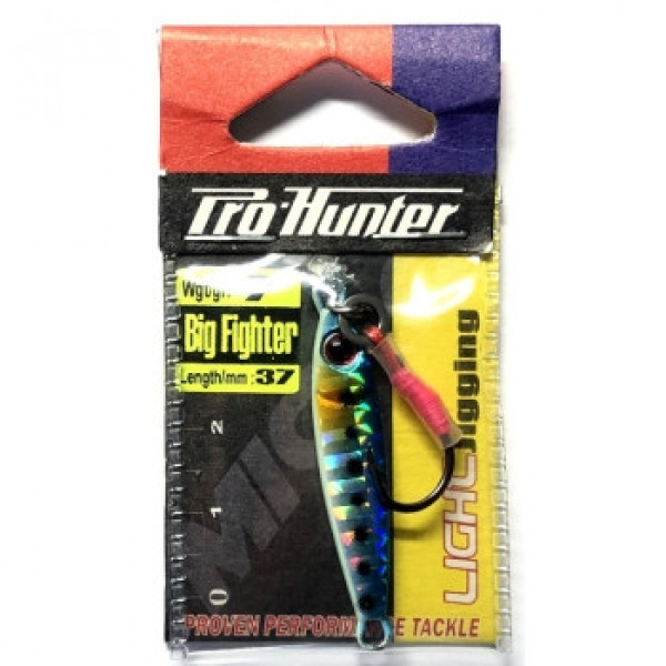 Пилькер Pro-Hunter Big Fighter w/single assist hook 7g #03