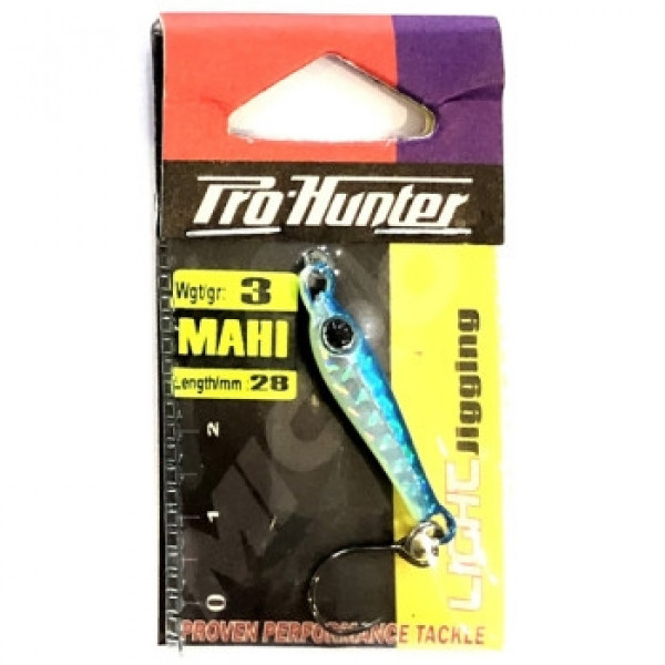 Пилькер Pro-Hunter Mahi w/single hook 3g #05