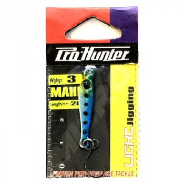 Пількер Pro-Hunter Mahi w/single hook 3g #11