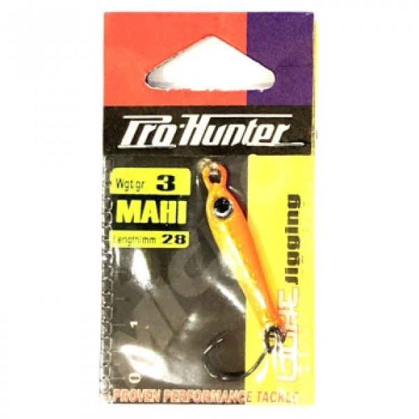 Пількер Pro-Hunter Mahi w/single hook 3g #12