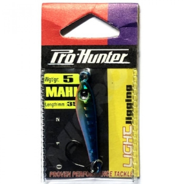 Пількер Pro-Hunter Mahi w/single hook 5g #09