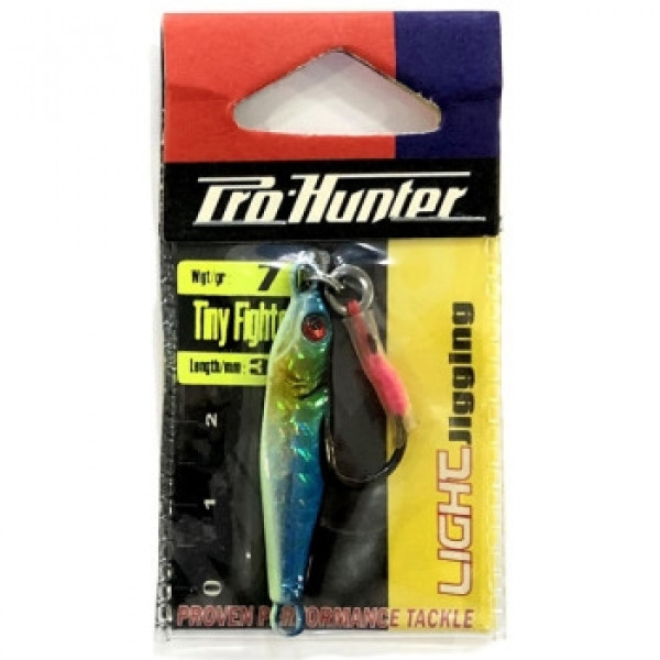 Пилькер Pro-Hunter Tiny Fighter w/single assist hook 7g #03