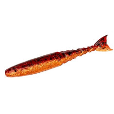 Floating silicone ZMAN Chattershad 4.5" 4pc #Fire Craw