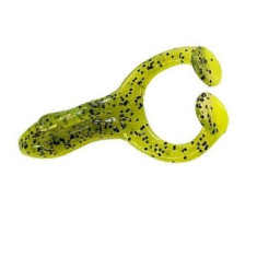 Floating silicone ZMAN Finesse Frogz 2.75" 4pc #Watermelon/Chartreuse
