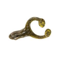 Floating silicone ZMAN Finesse Frogz 2.75" 4pc #Green Pumpkin