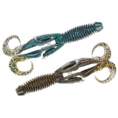 Floating silicone ZMAN Gremlin 4.5" 4pc #Bama Bug