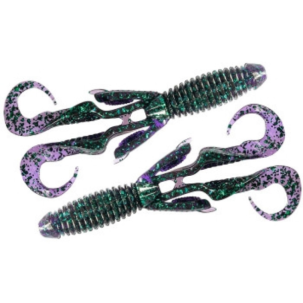 Плавающий силикон ZMAN Gremlin 4.5" 4pc #Junebug