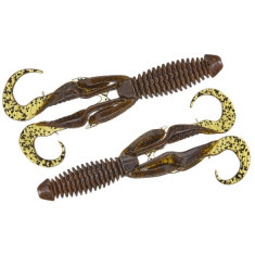 Floating silicone ZMAN Gremlin 4.5" 4pc #Green Pumpkin