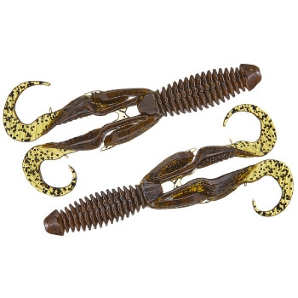 Плавающий силикон ZMAN Gremlin 4.5" 4pc #Green Pumpkin