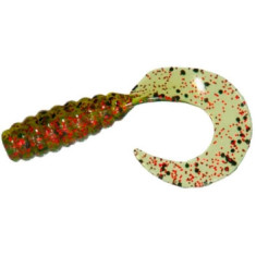 Floating silicone Z-Man Grubz 2.5" 8pc #Watermelon Red