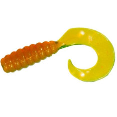 Floating Silicone Z-Man Grubz 3.5 "6pc #Motor Oil