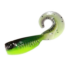 Floating silicone ZMAN Guppy Grubz 2" 8pc #Bumblebee