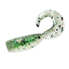 Floating silicone ZMAN Guppy Grubz 2" 8pc #Baby Bass