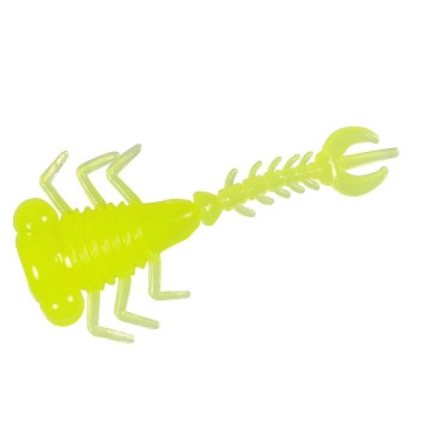 Плавающий силикон ZMAN Larvaz 1.75" 8pc #Hot Chartreuse