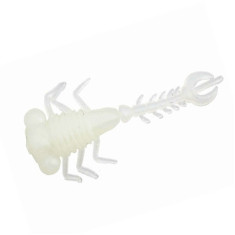 Floating silicone ZMAN Larvaz 1.75" 8pc #Glow