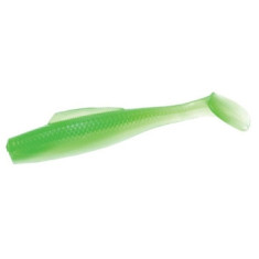 Floating silicone ZMAN Minnowz 3" 6pc #Lime/Pearl