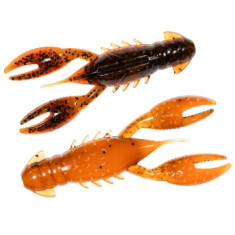 Плаваючий силікон ZMAN Pro Crawz 3.5" 3pc #Green Pumpkin/Orange