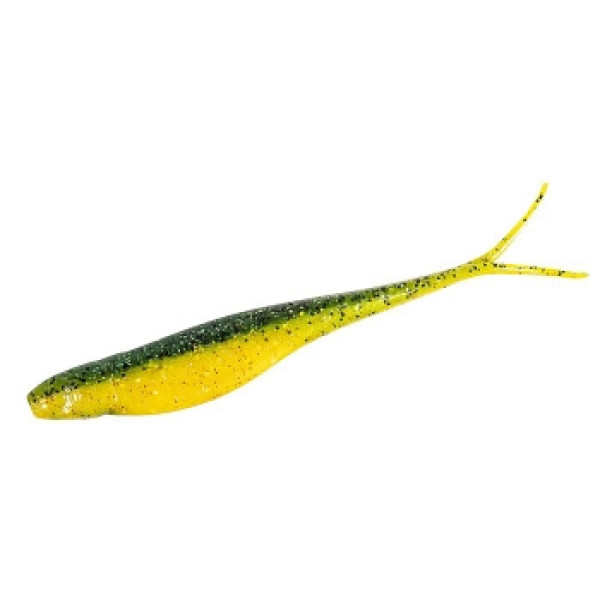 Плавающий силикон ZMAN Scented Jerk Shadz 4" 5pc #Yellow Perch