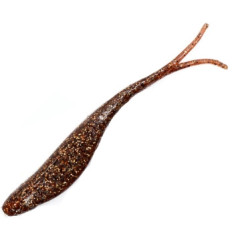 Плавающий силикон Z-Man Scented Jerk Shadz 5" 5pc #Rootbeer Gold Плавающий силикон Z-Man Scented Jerk Shadz 5" 5pc #Rootbeer Gold