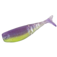 Floating silicone ZMAN Shad Fryz 1.75" 8pc #Purple Death