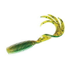 Floating Silicone Z-Man St Grubz 2.5" 8pc #Dirty Oil