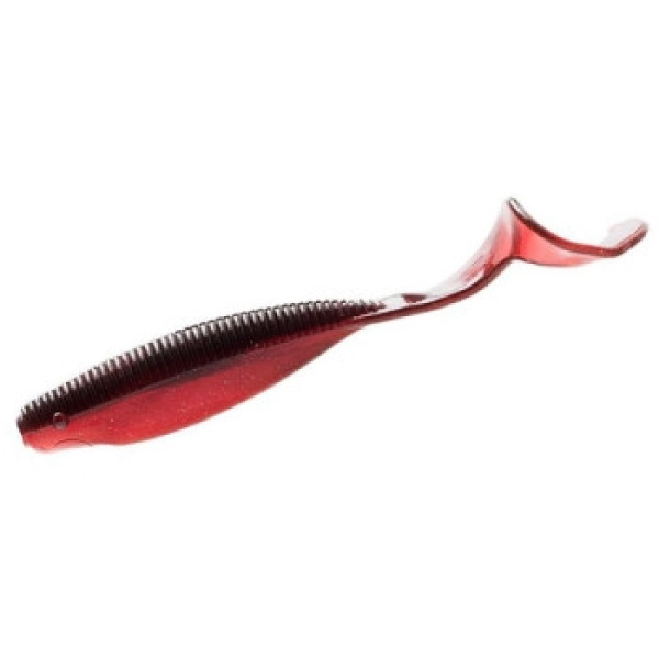 Плавающий силикон Z-Man Streakz Curly Tailz 4" 5pc #Red Shad