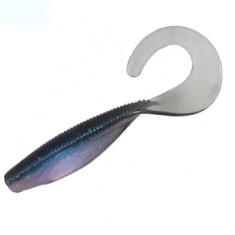 Floating Silicone Z-Man Streakz Curly Tailz 4" 5pc #Mood Ring