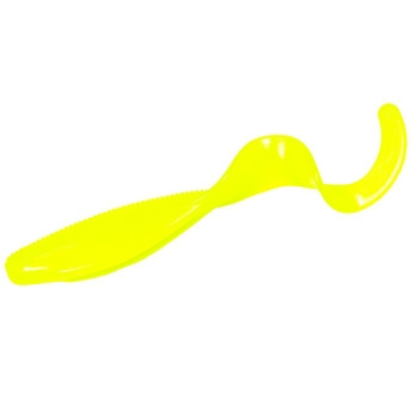 Плаваючий силікон Z-Man Streakz Curly Tailz 4 "5pc #Hot Chartreuse