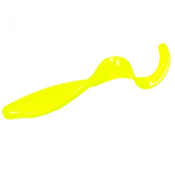 Плавающий силикон Z-Man Streakz Curly Tailz 5" 4pc #Hot Chartreuse