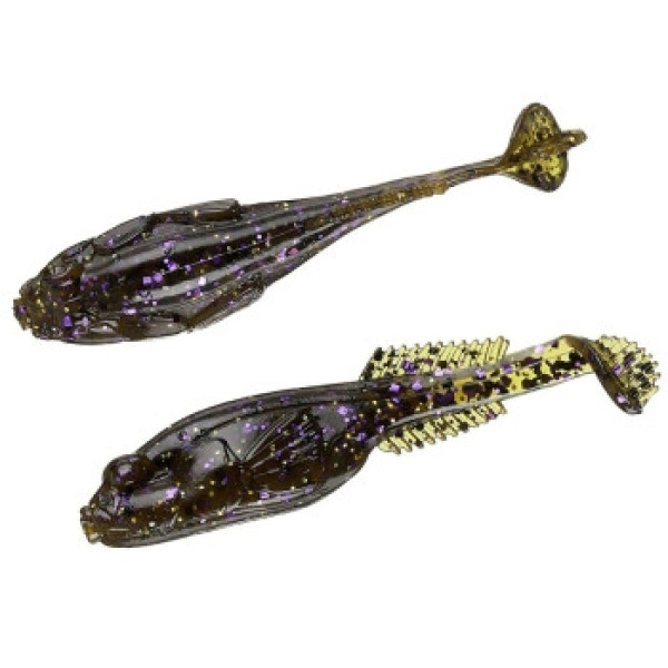 Плавающий силикон ZMAN TRD Gobyz 2.4" 6pc #Green Pumpkin Goby