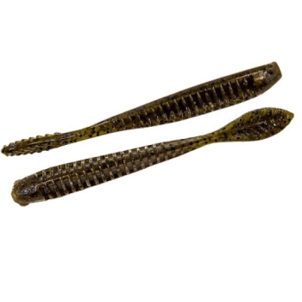 Плавающий силикон ZMAN Trick Shotz 3.5" 6pc #Green Pumpkin