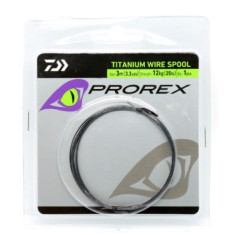Поводочный материал Daiwa Prorex Titanium Wire Spool 3m 12kg/25lb