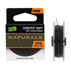 Поводочный материал Fox Edges Naturals Coretex Soft 20m 15.8kg/35lb