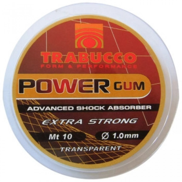 Поводочний матеріал Trabucco Power Gum 1.0*10m