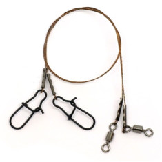 Повідець Python сталевий 1х7 AFW 20cm 12kg 2pc