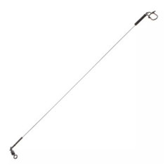 Повідець Python титановий AFW оснащений d0.32mm 23cm 9kg 1pc