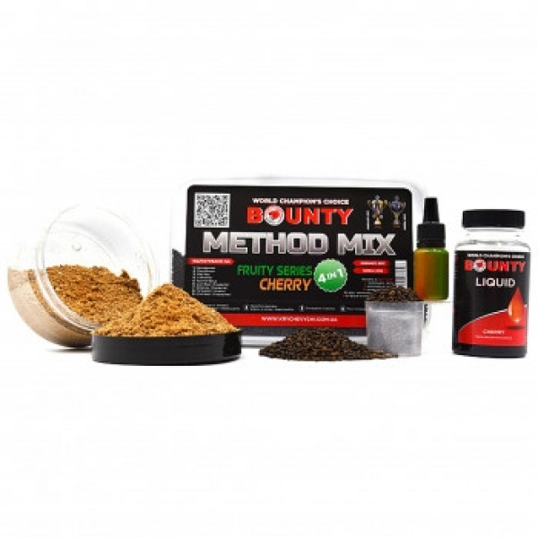 Прикормка Bounty Method Mix4in1 Cherry