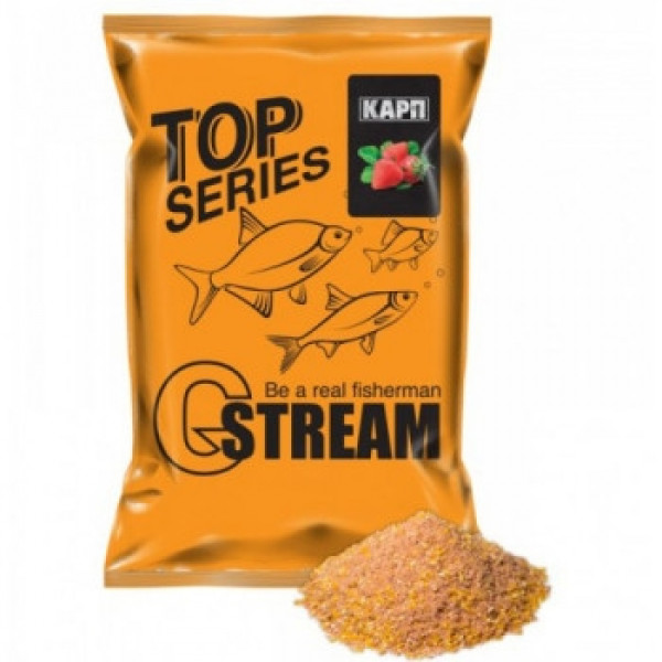 Прикормка G.Stream TOP Карп клубника 1kg