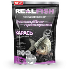 Прикормка Real Fish Карась Чеснок 1kg