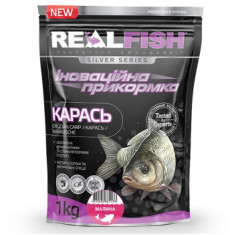 Прикормка Real Fish Карась Малина 1kg