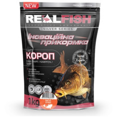 Прикормка Real Fish Карп Кислая груша 1kg