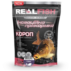 Прикормка Real Fish Карп Слива 1kg