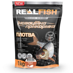 Прикормка Real Fish Плотва Миндаль-ваниль 1kg