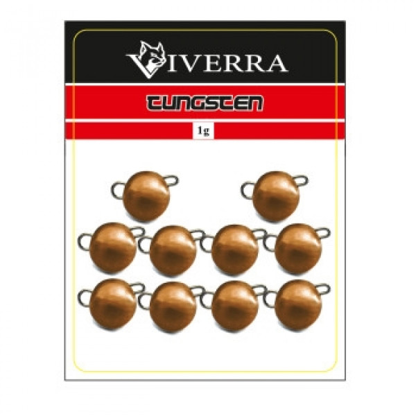 Розбірна вольфрамова чебурашка Viverra 1g Copper