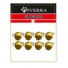 Разборная вольфрамовая чебурашка Viverra 1,5g Gold