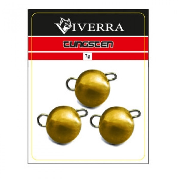 Разборная вольфрамовая чебурашка Viverra 7g Gold