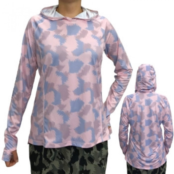 Реглан Fahrenheit Lady Hoody pink camo XL/R