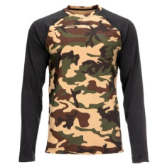 Реглан Simms Lightweight Baselayer Top CX Woodland Camo L