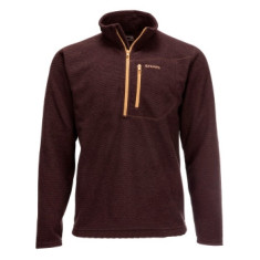 Реглан Simms Rivershed Quarter Zip Mahogany XXL