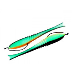 Поролонова рибка Dancing Fish 5,5 (Reverse Tail) Офсет #102 (5шт)